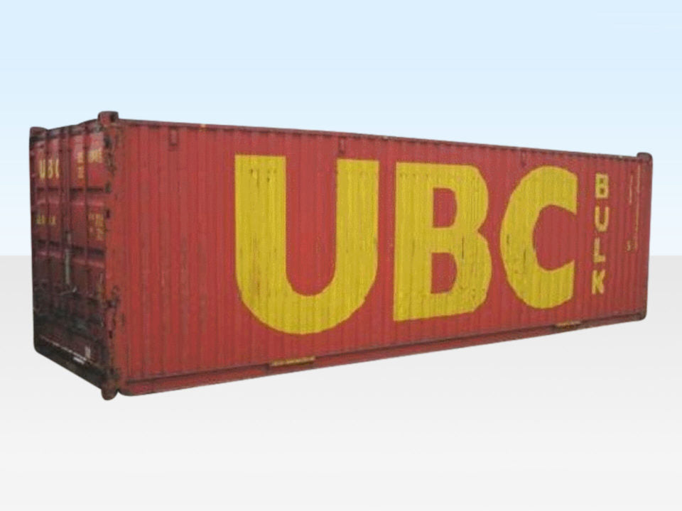 30Ft x 8Ft shipping container bulk