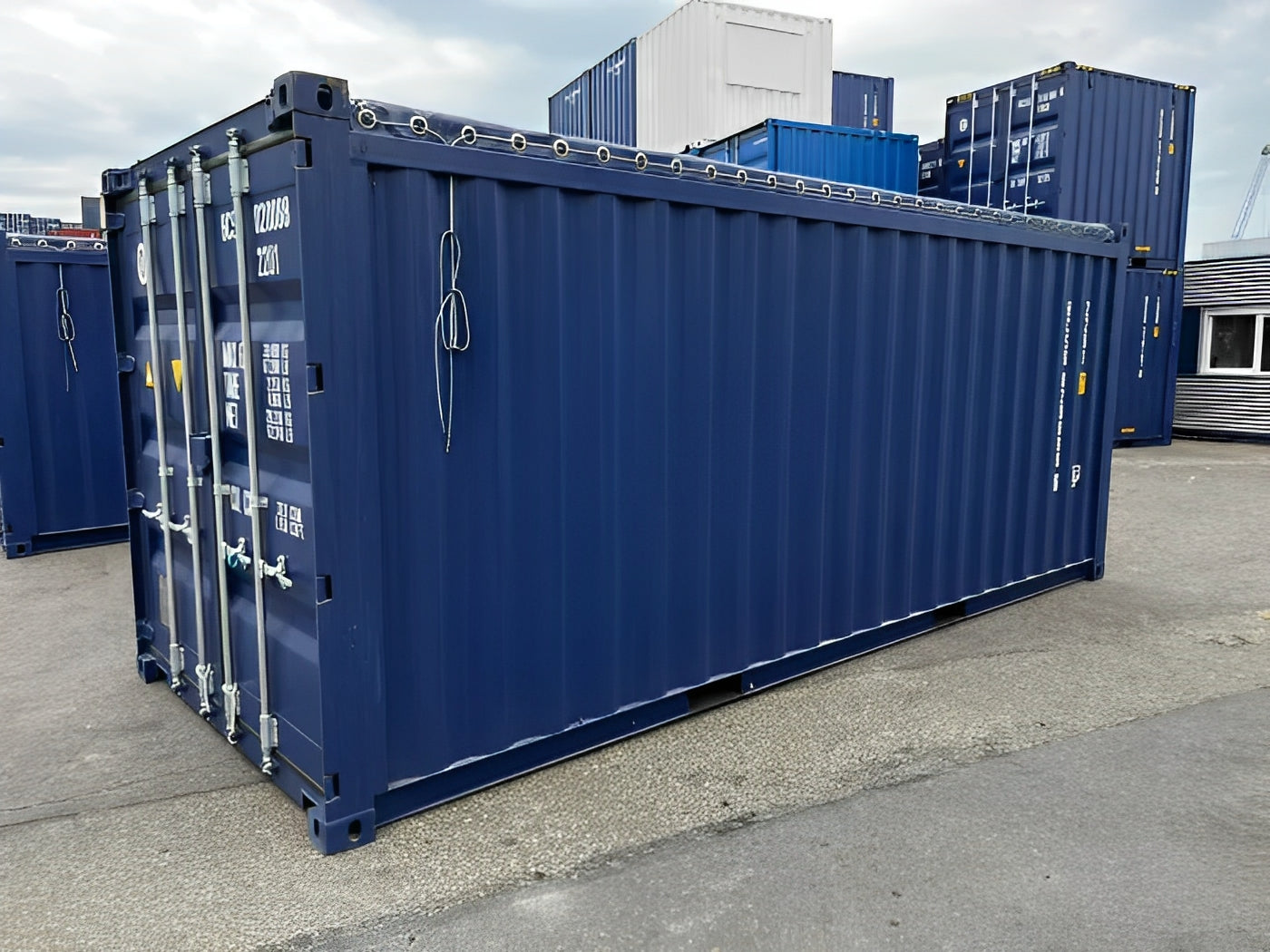 20Ft X 8Ft Used Shipping Container Open Top image 0