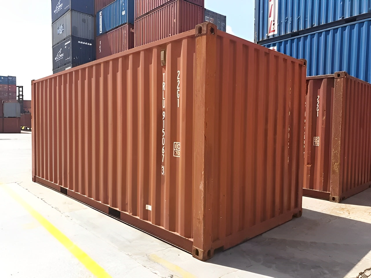20Ft Used Shipping Container – Wind & Watertight image 1