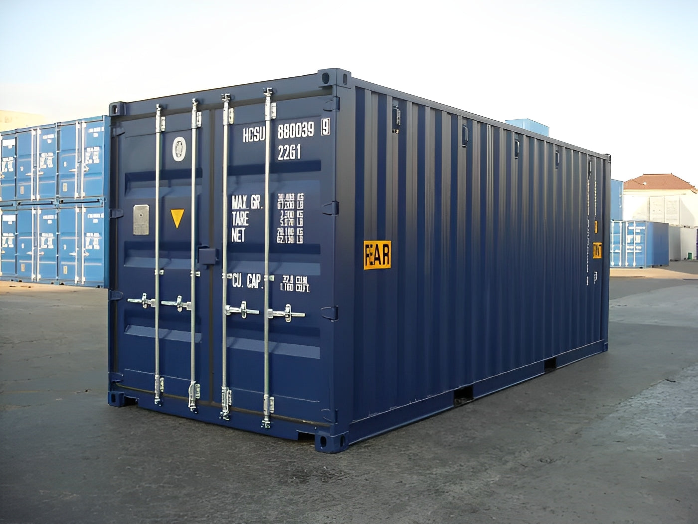 20Ft X 8Ft Tunnel Container (Double End Door) One Trip image 1