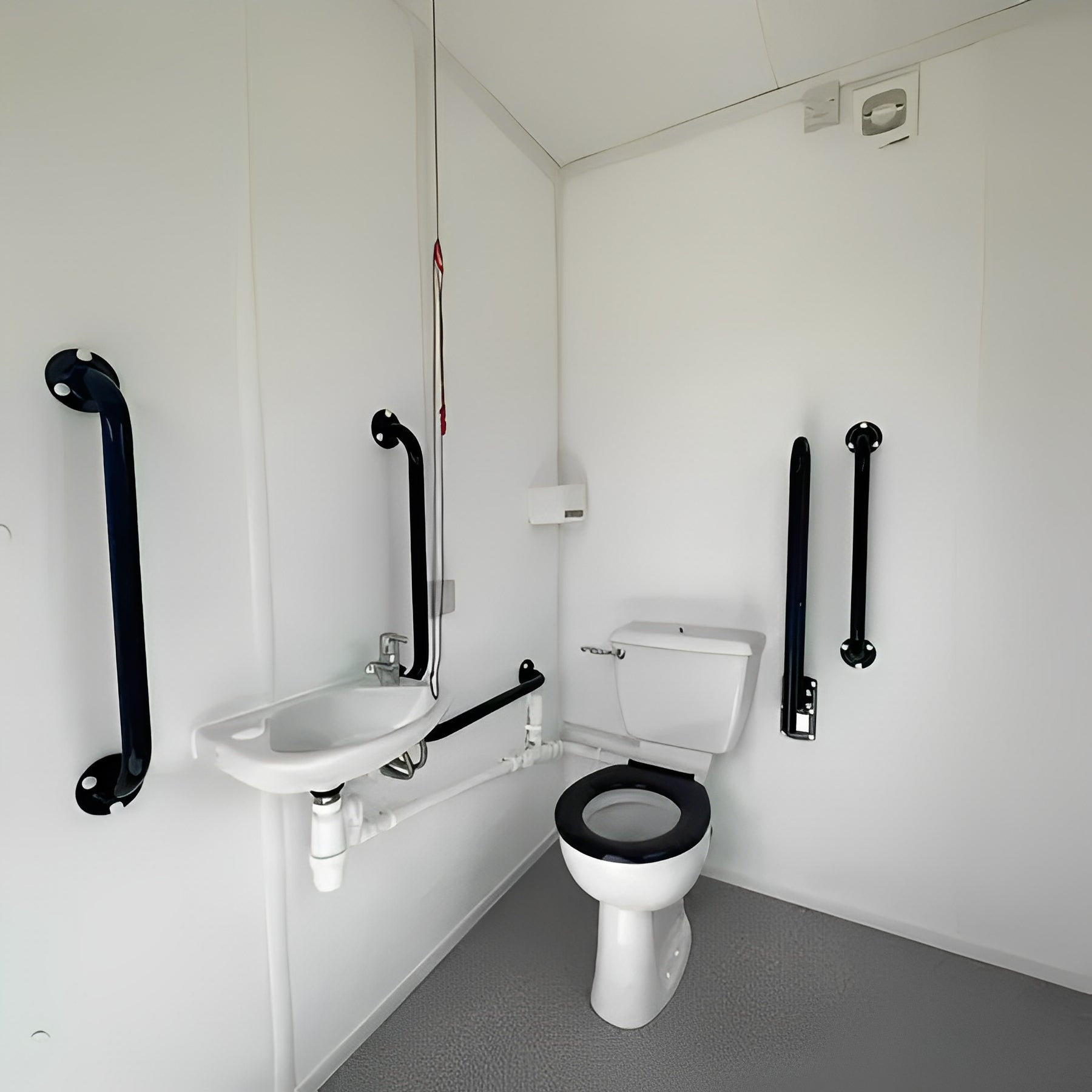 32ft Custom Office Cabin / Canteen | Access Toilet | Portable Building image 6