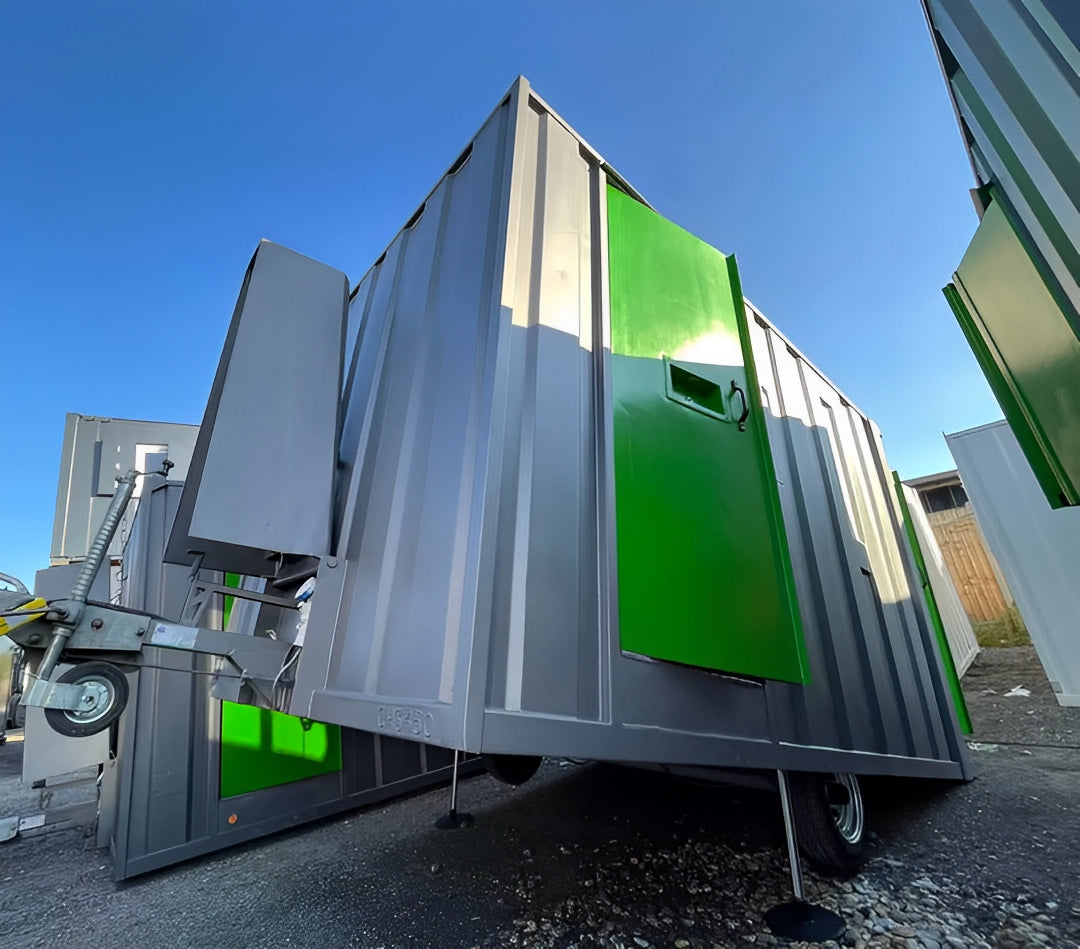 12 x 7.5ft Towable Mobile Welfare Unit With Diesel Generator image 1