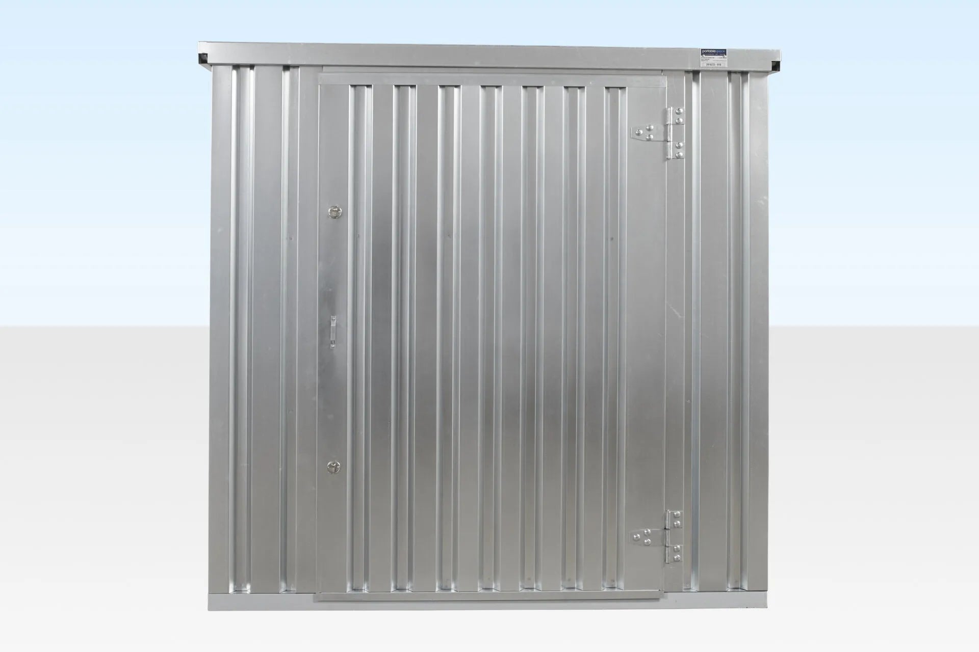 3m x 2.1m Flat Pack Storage Container – Galvanised image 4
