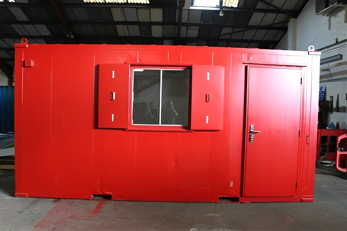 16ft x 9ft Site Office With Toilet image 0