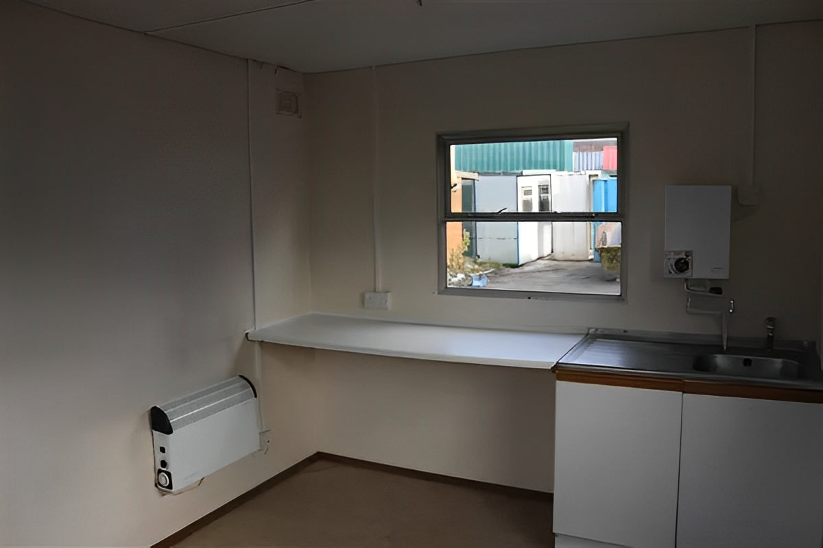 12Ft x 8Ft Steel Anti-Vandal Canteen Cabin image 3