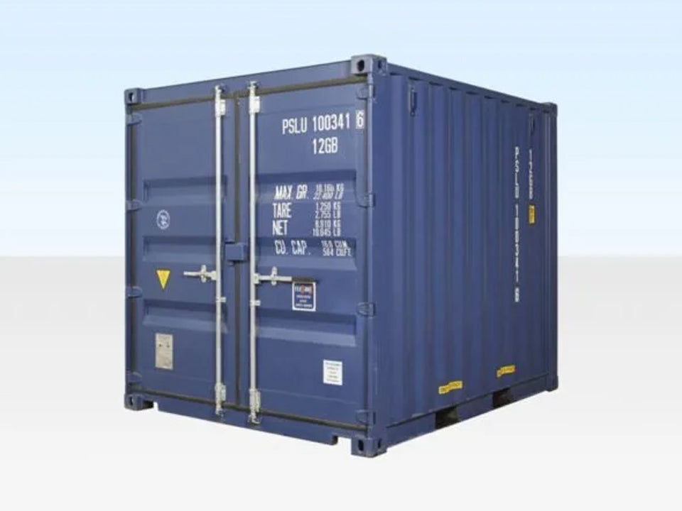 10Ft X 8Ft Shipping Container (One trip) – Blue