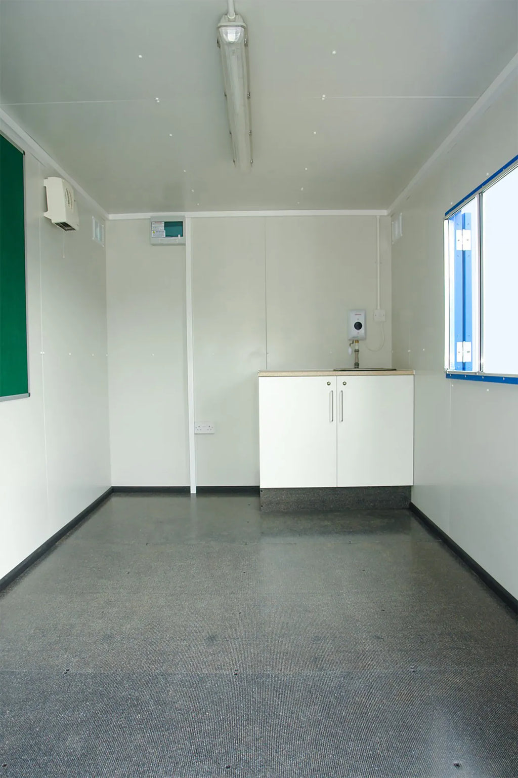 12Ft x 7Ft 6in Steel Mobile Anti-Vandal Office Cabin image 2