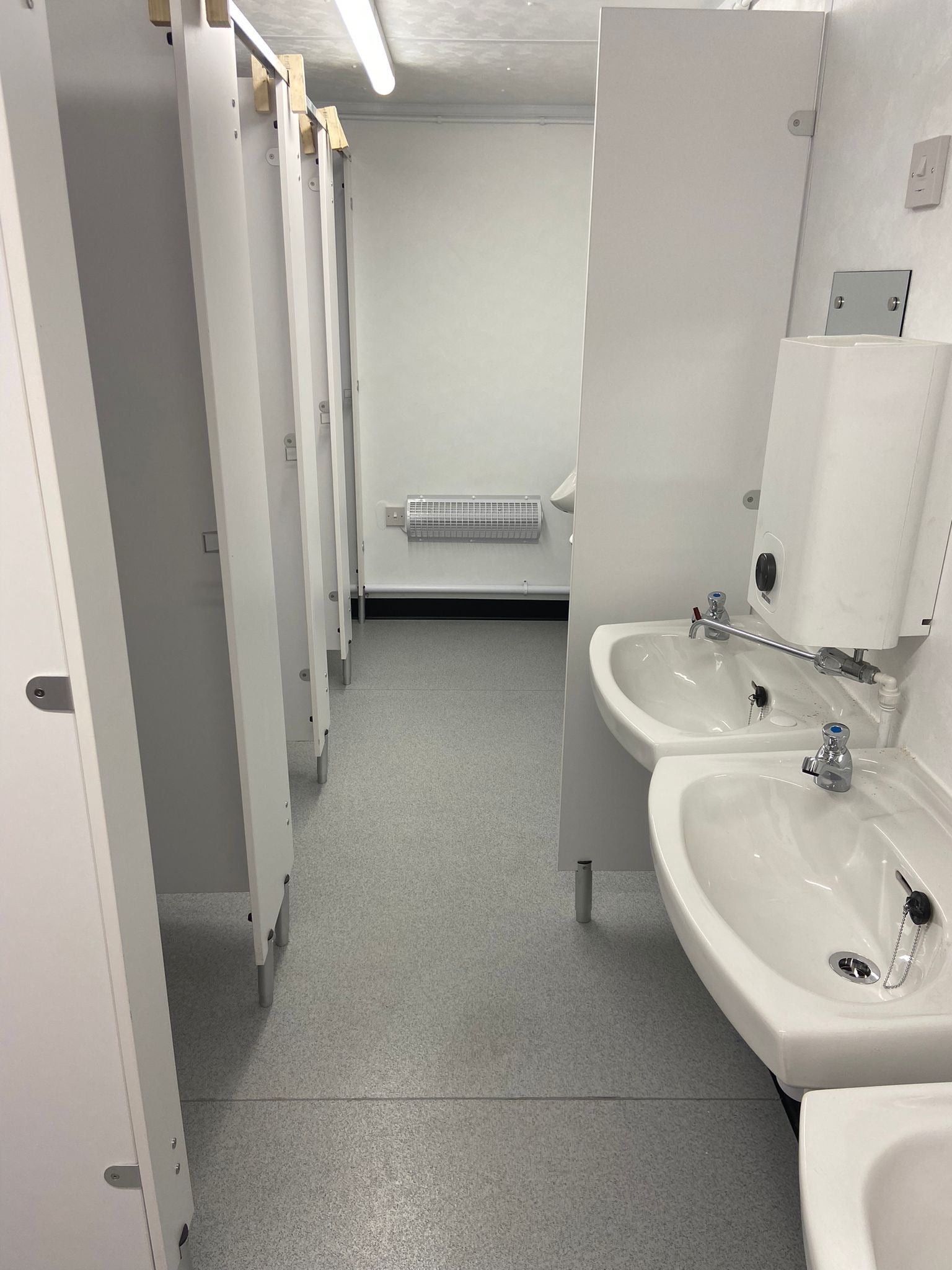 4+1 Steel Toilet Cabin 20Ft x 9Ft image 2