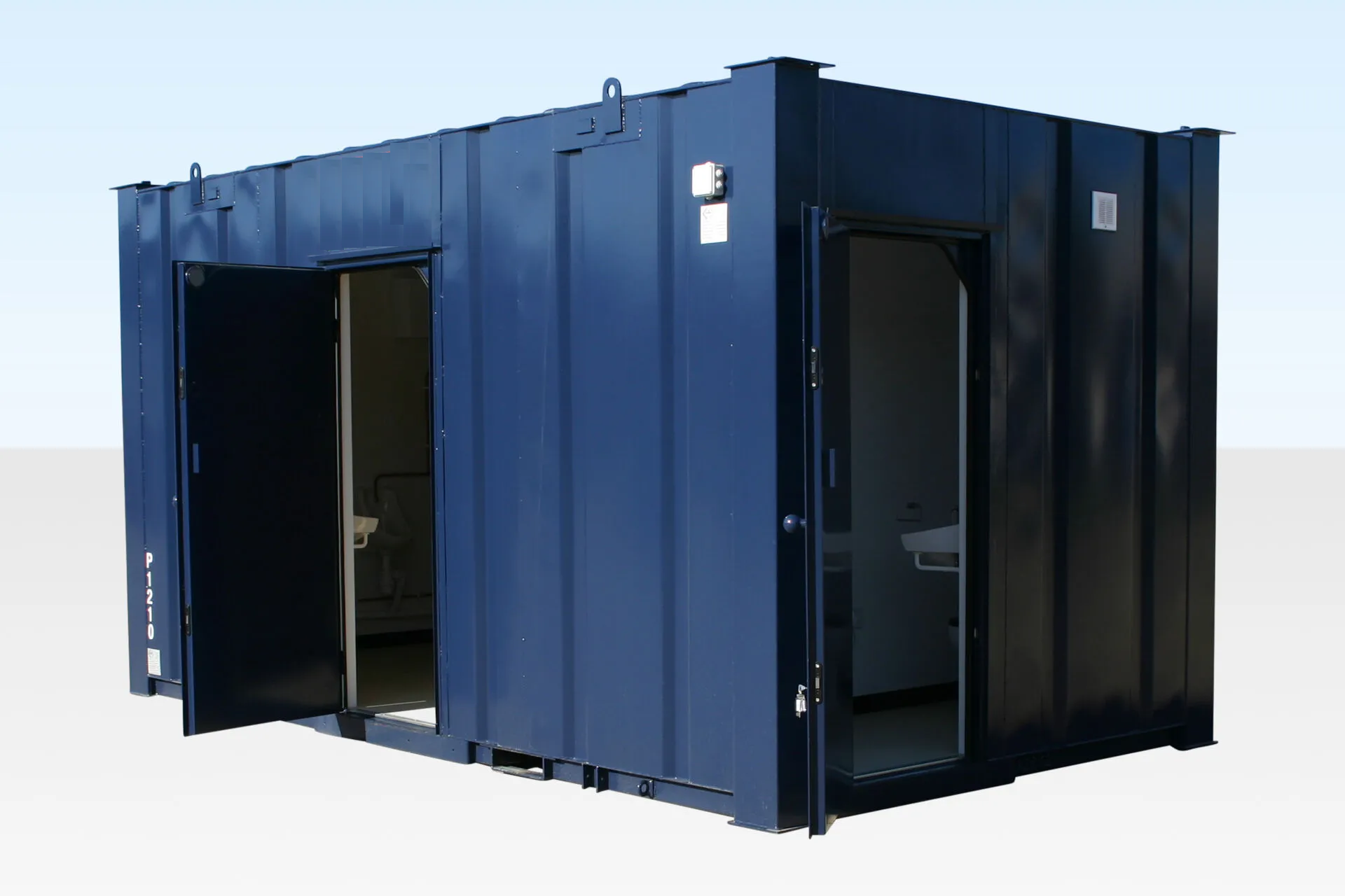 3+1 Steel Toilet Cabin 16Ft x 9Ft image 0