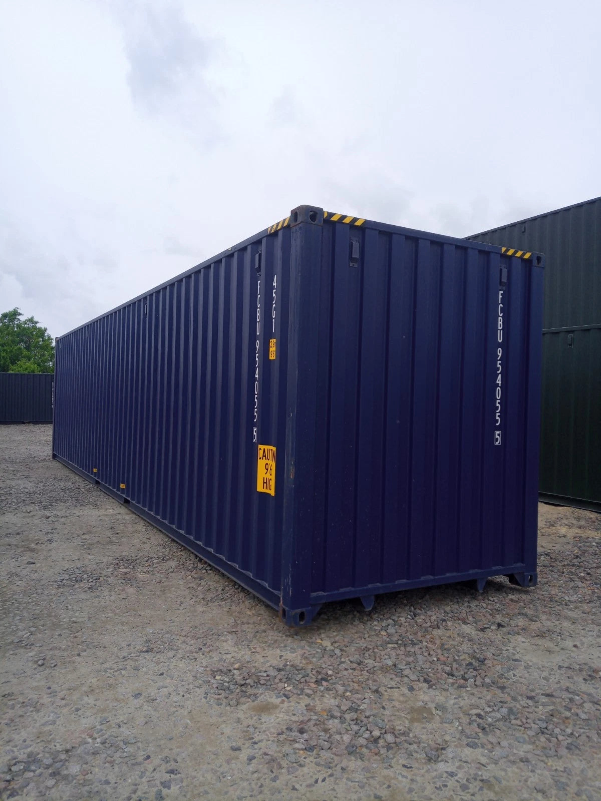 40ft X 8ft High Cube New 1 trip SHIPPING CONTAINER. image 9