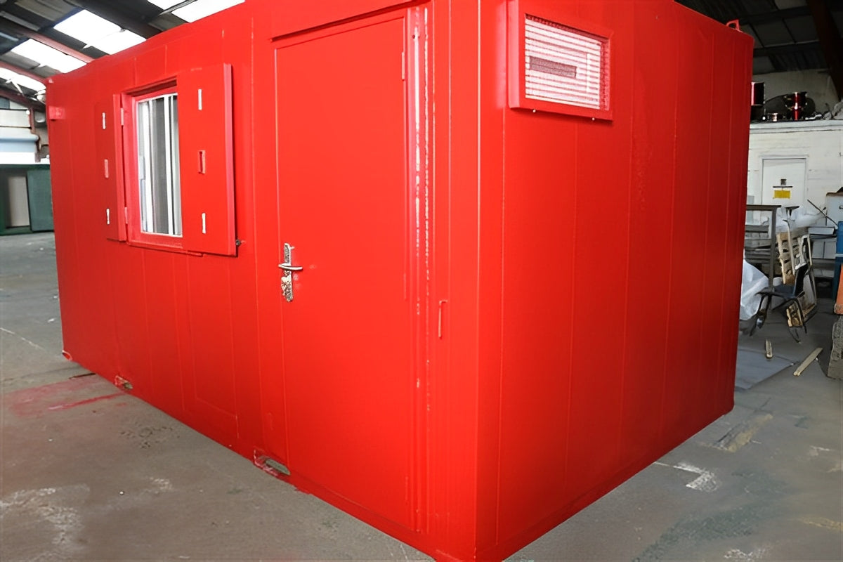 16ft x 9ft Site Office With Toilet image 1