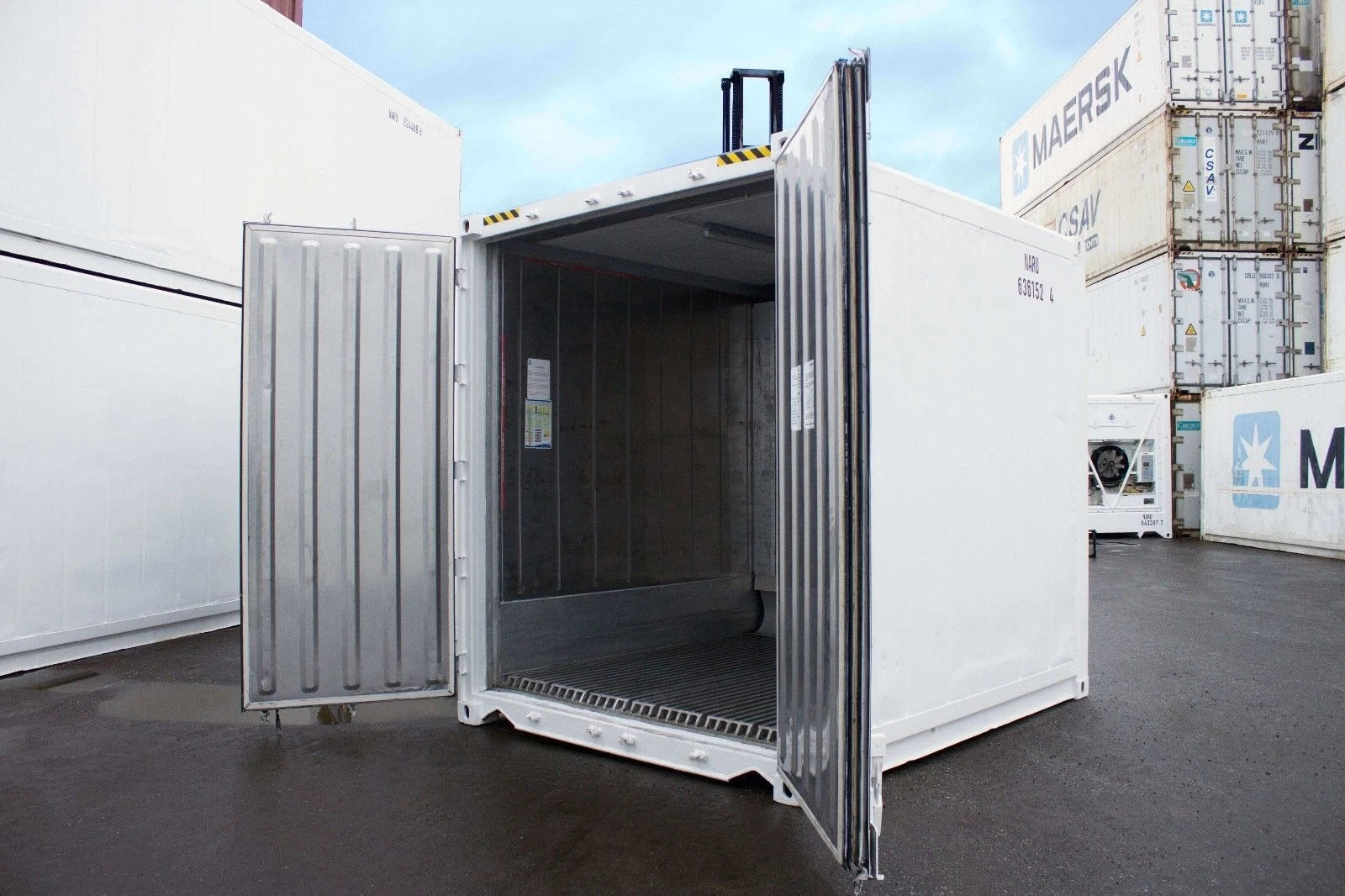 10 Feet Freezer Container Compact Mobile Cold Storage Cell Reefer Container image 4