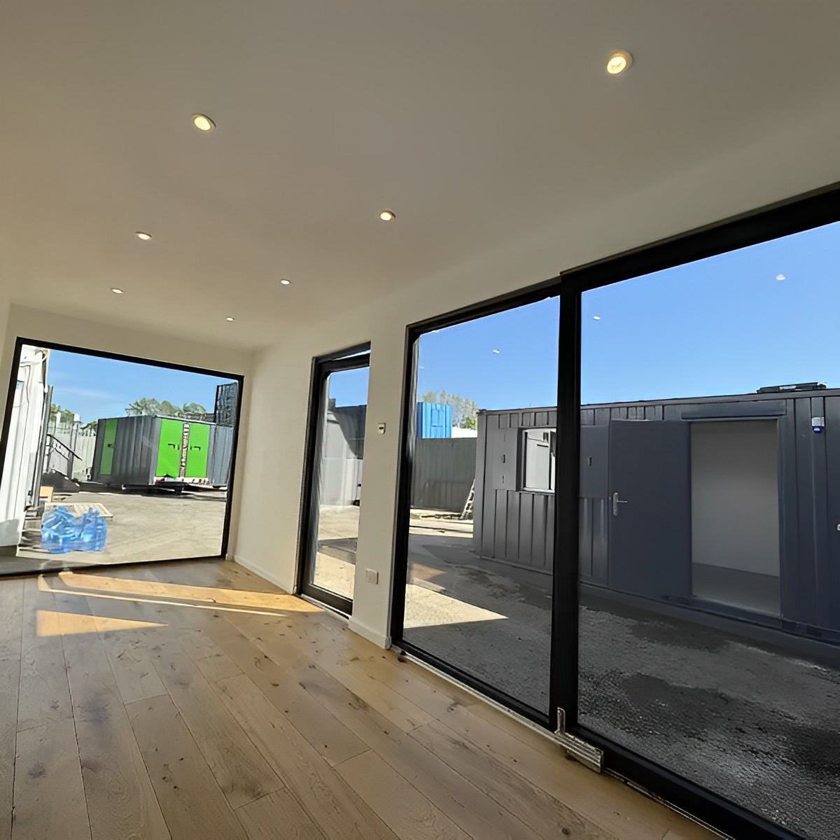 20ft x 8ft Custom Shipping Container Conversion | Portable Building | Garden Office image 4