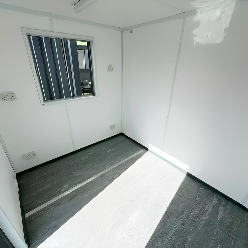 10ft × 8ft Shipping Container Office | Portable Anti-Vandal Building image 3