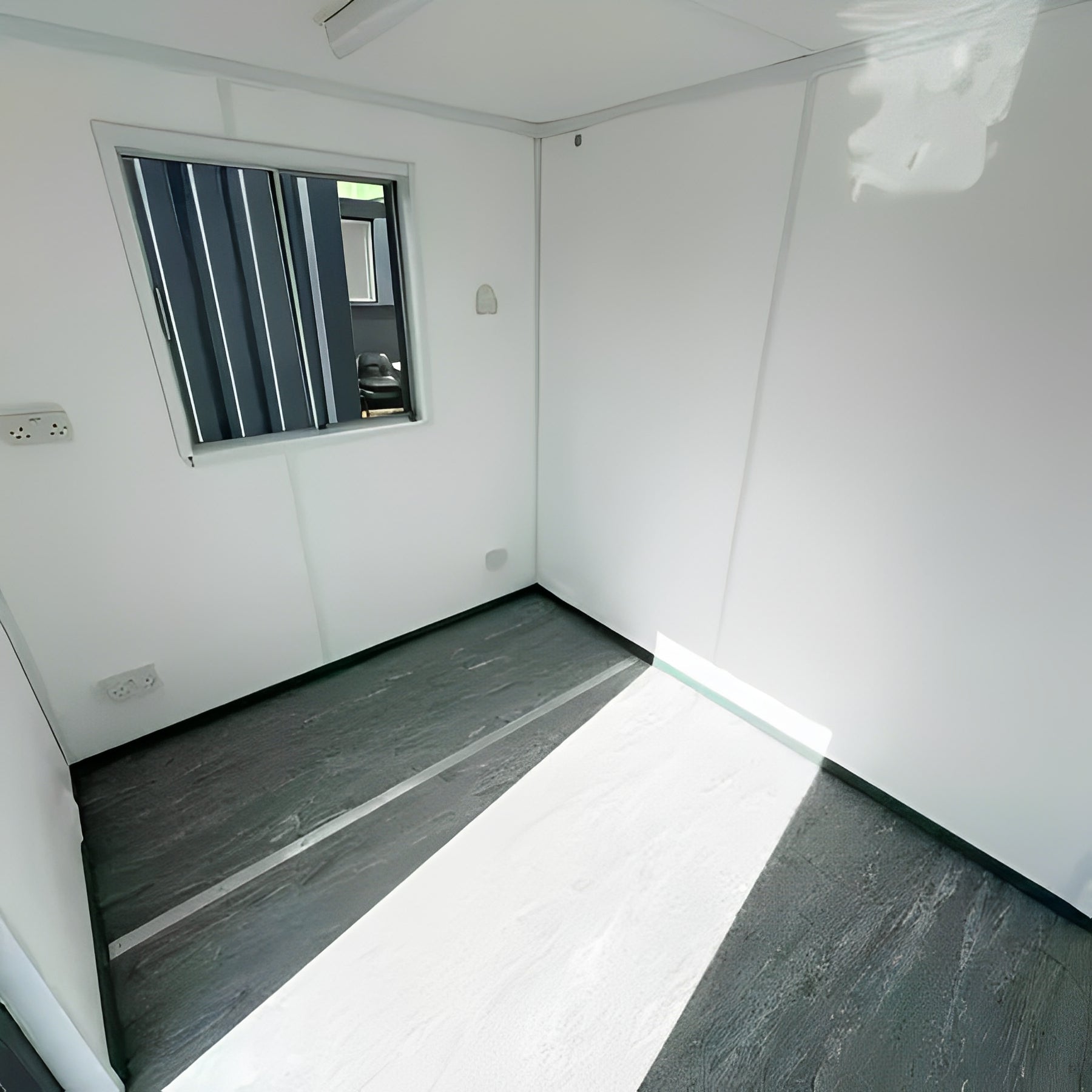 10ft × 8ft Shipping Container Office | Portable Anti-Vandal Building image 3