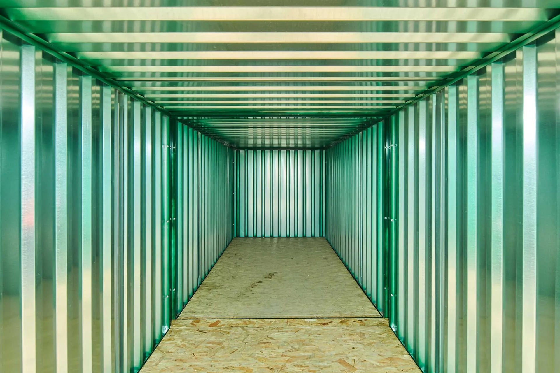 6M X 2.1M End Linked Flat Packed Container Bundle (Powder Coated) image 1