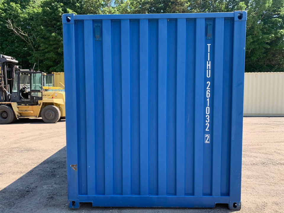 20′ x 8′ x 8.5′ Tall– New Shipping/Storage Container – Wind and Watertight – Blue