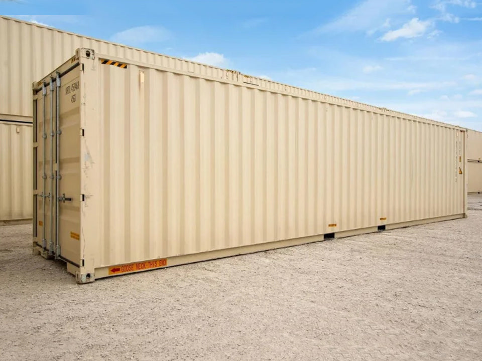 40′ High Cube New 1-Trip Double Door Steel Shipping Container