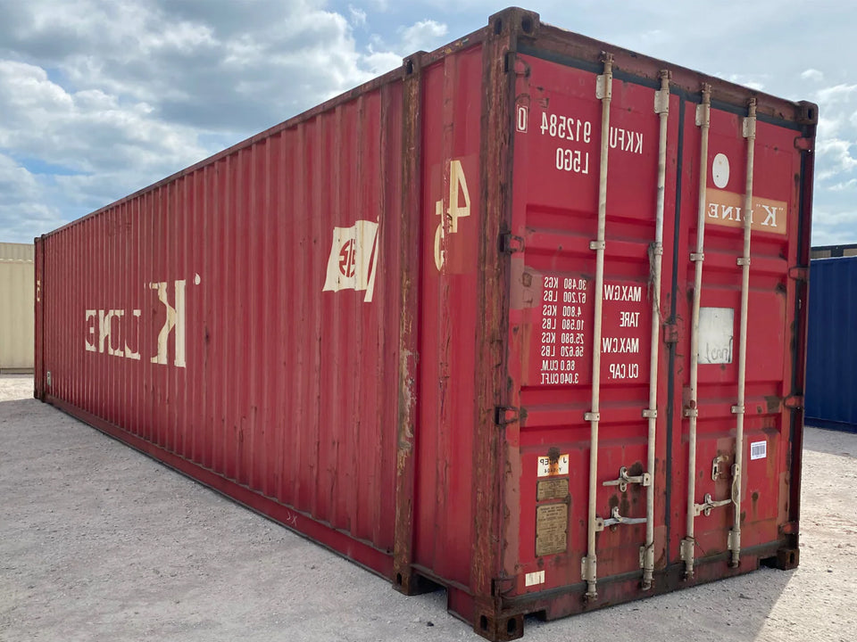 45′ High Cube Wind & Watertight Shipping Containers