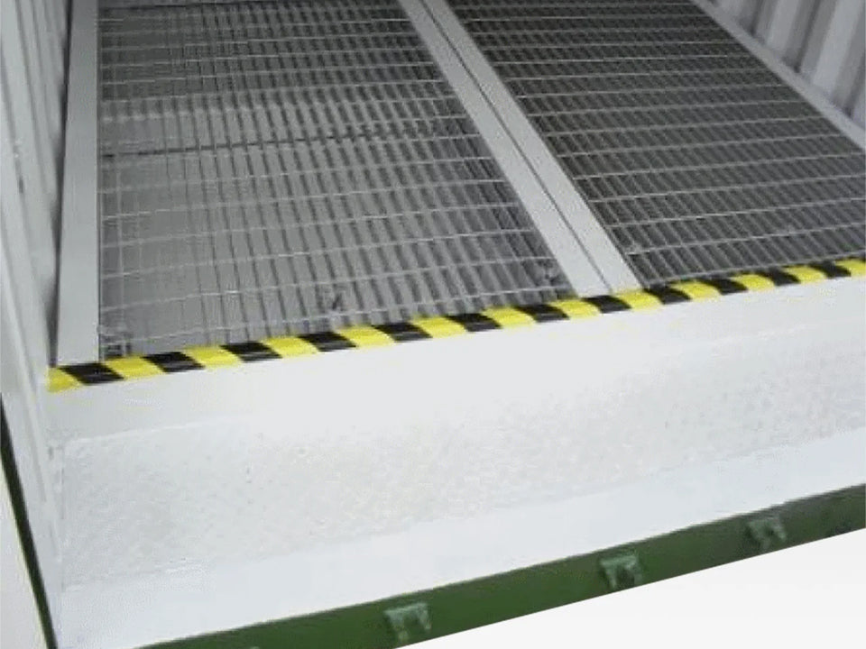 10Ft X 8Ft Open Mesh Floor Bunded Store