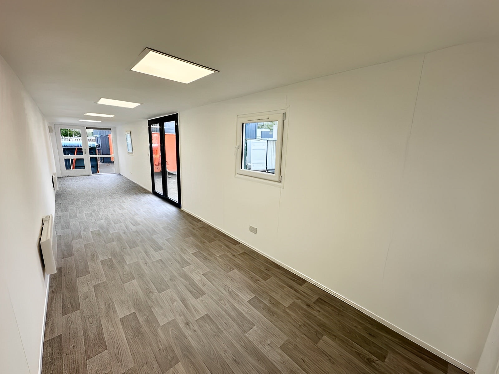 Converted 40ft Shipping Container | Open Plan Office | Portable Container Building image 7