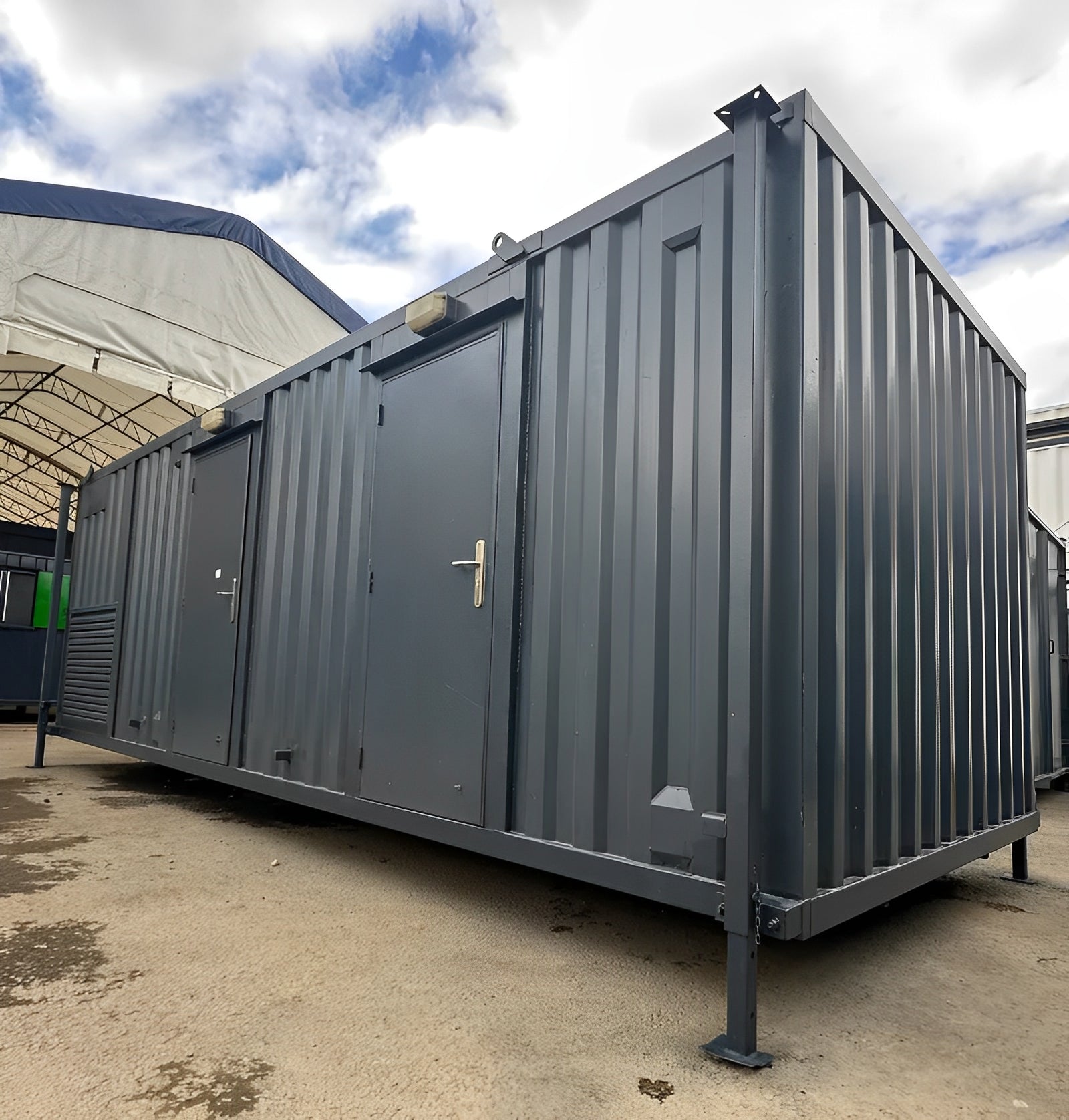 24 x 9Ft Anti Vandal Cabin | Office, Canteen, Toilet | 10KVA Generator image 4