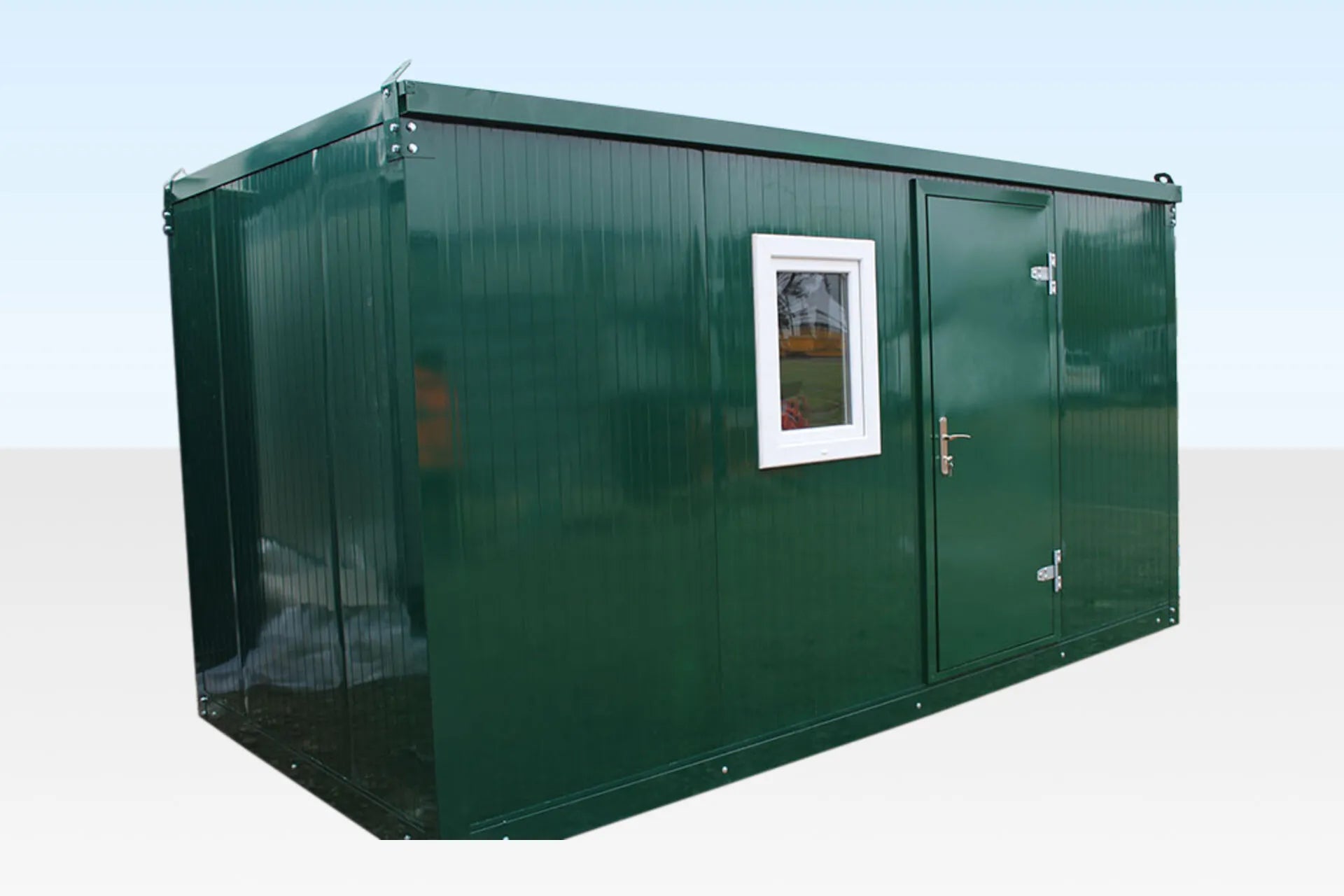 4.3m X 2.3m Flat Packed Office Cabin image 2