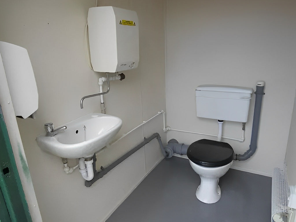 2+1 Steel Toilet Cabin 12Ft x 9Ft image 6