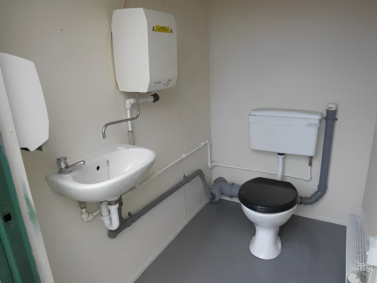 2+1 Steel Toilet Cabin 12Ft x 9Ft image 6