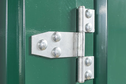 (Powder Coated) Flat Packed Metal Storage Container image 1