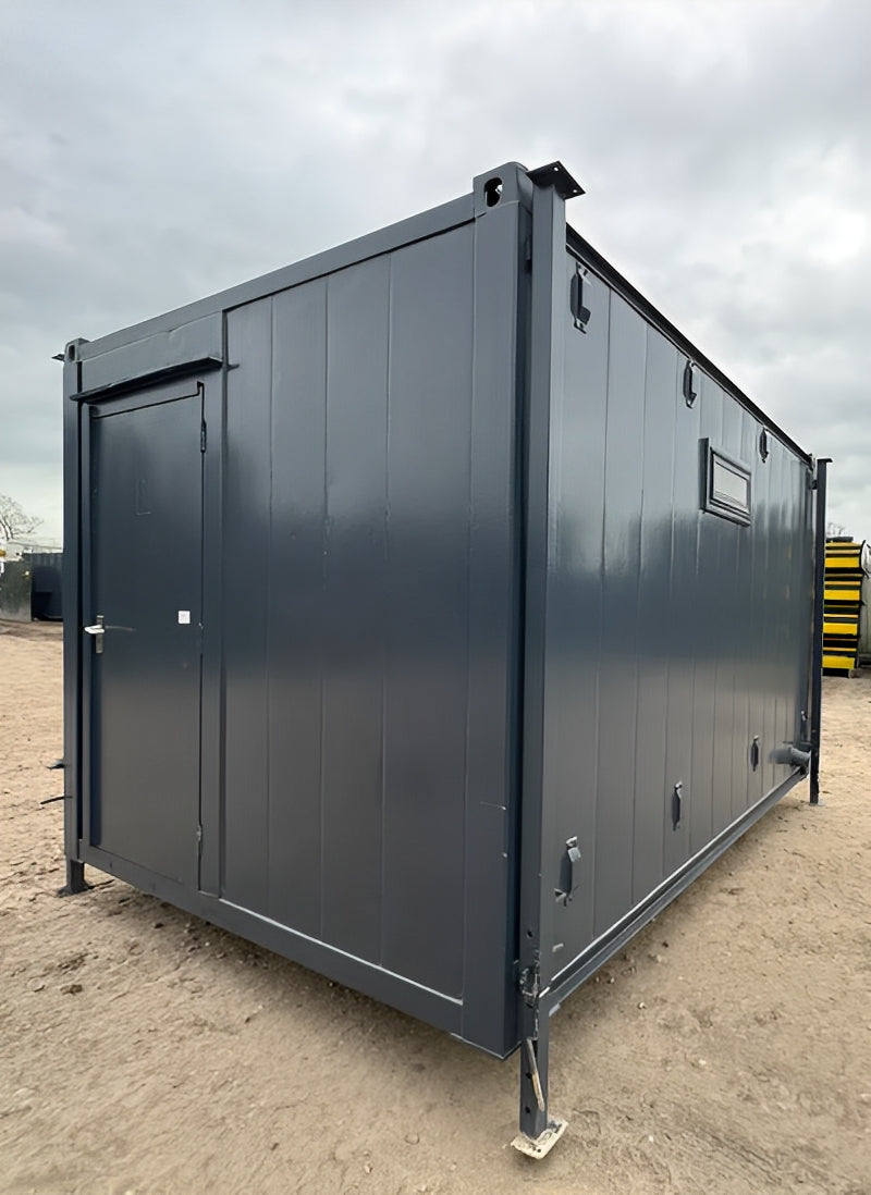12 x 9ft Anti Vandal 2 + 1 Toilet Block image 1