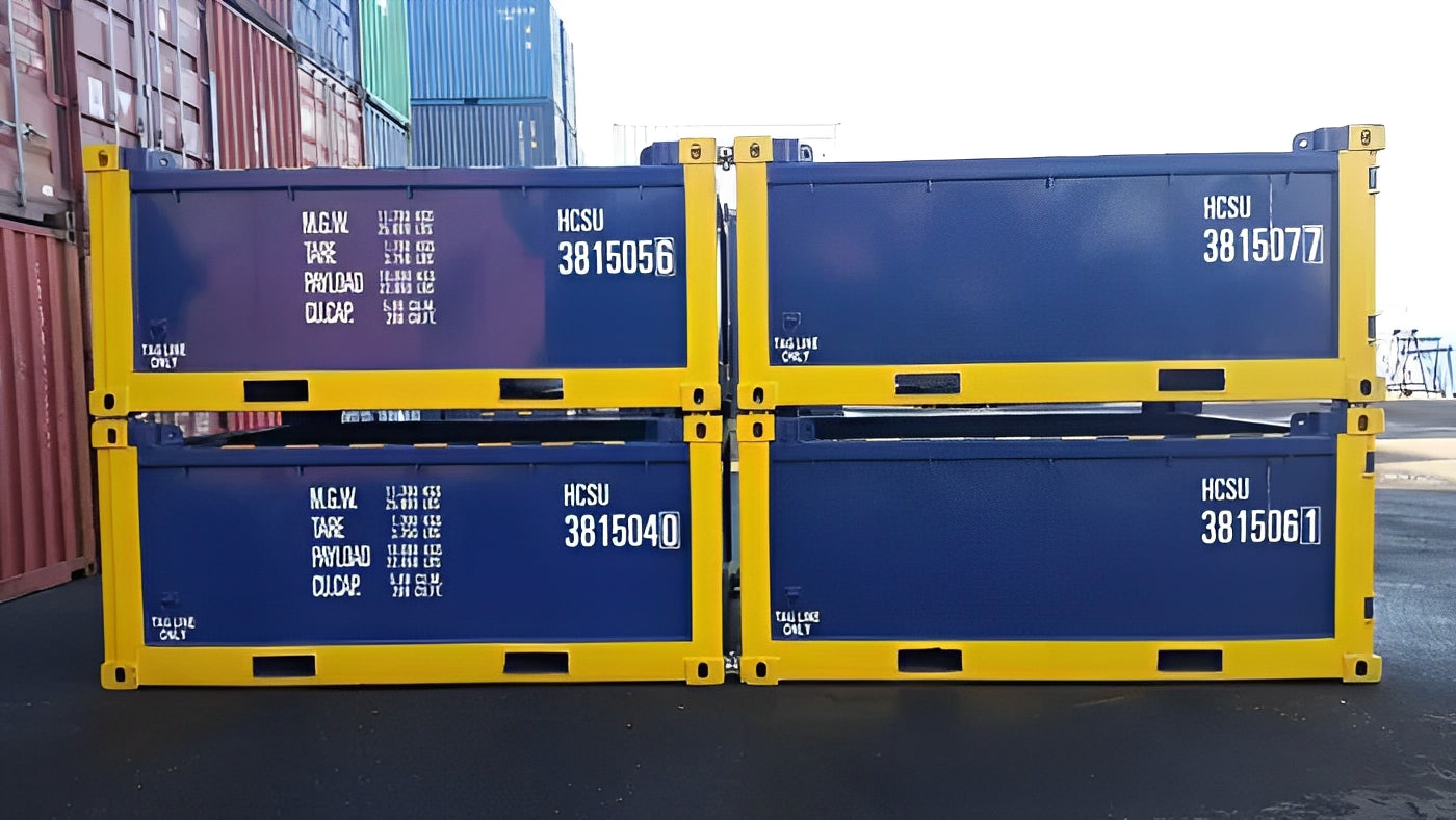 10ft DNV 2.7-1 Half Height Open Top Containers image 4