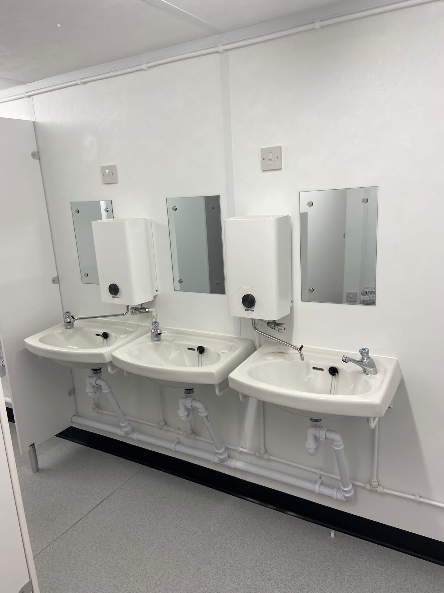 4+1 Steel Toilet Cabin 20Ft x 9Ft image 1