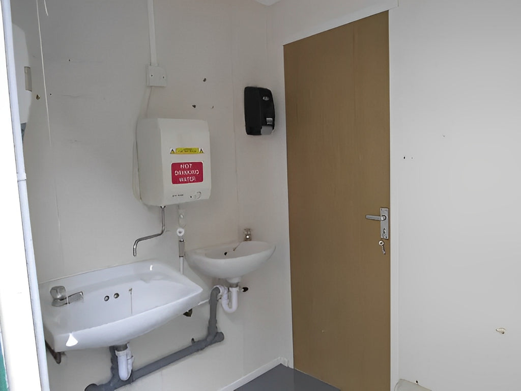 2+1 Steel Toilet Cabin 12Ft x 9Ft image 4