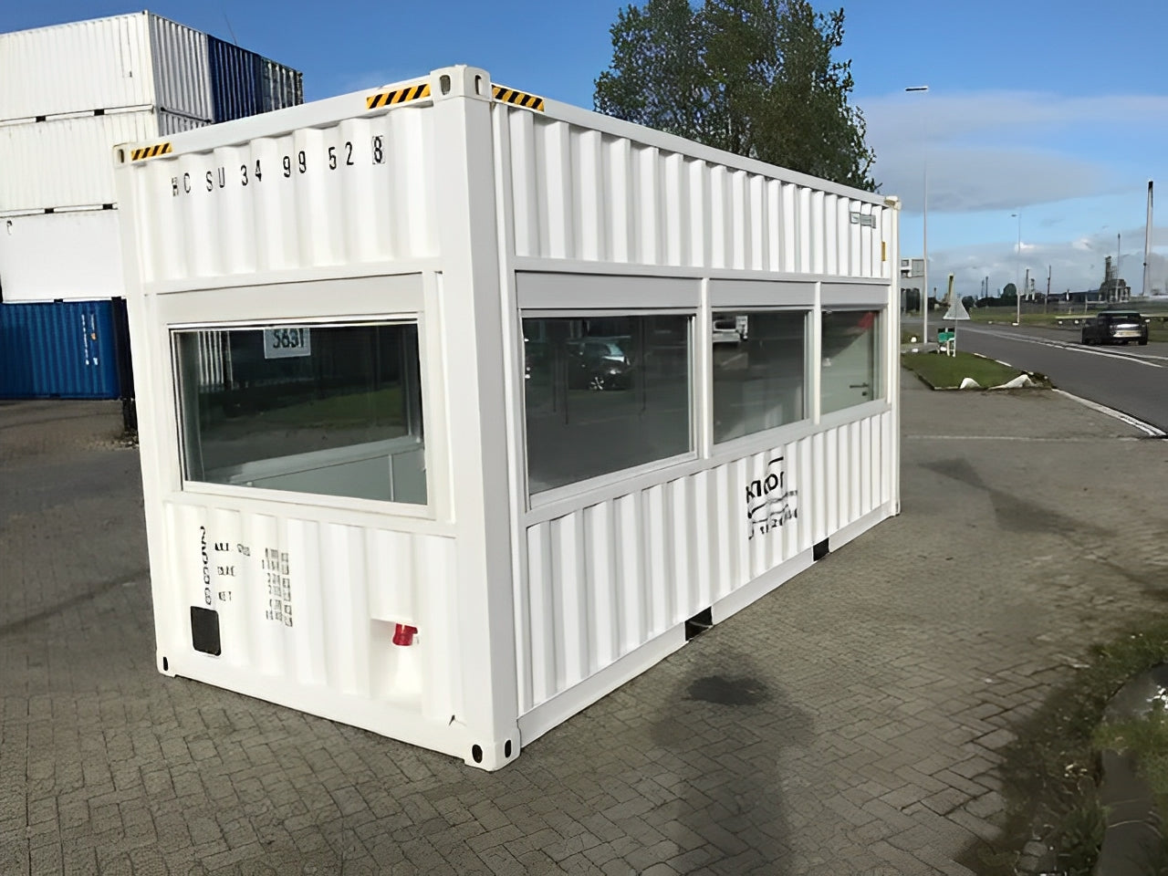 20ft High Cube Fixed Glazing Observation Container image 5
