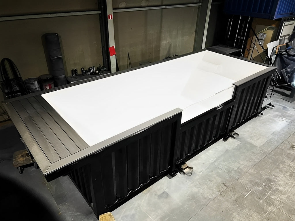20ft Shipping Container Swimming Pool with Convenient Side Staircase image 4