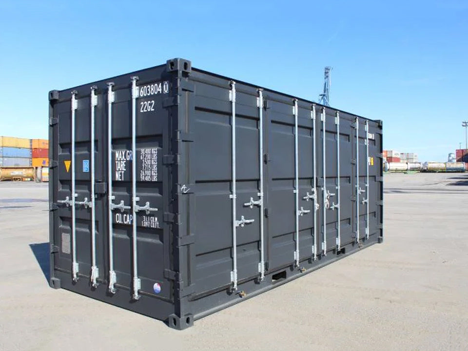 20ft High Cube Container – Hazardous Waste Container, Side opening (9ft 6′ high)