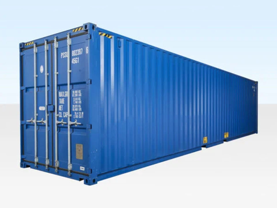 40Ft High Cube Container – One Trip (9Ft 6″ High)