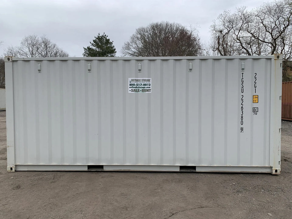 20′ x 8′ x 8.5′ Tall– New Shipping/Storage Container – Wind and Watertight – Gray