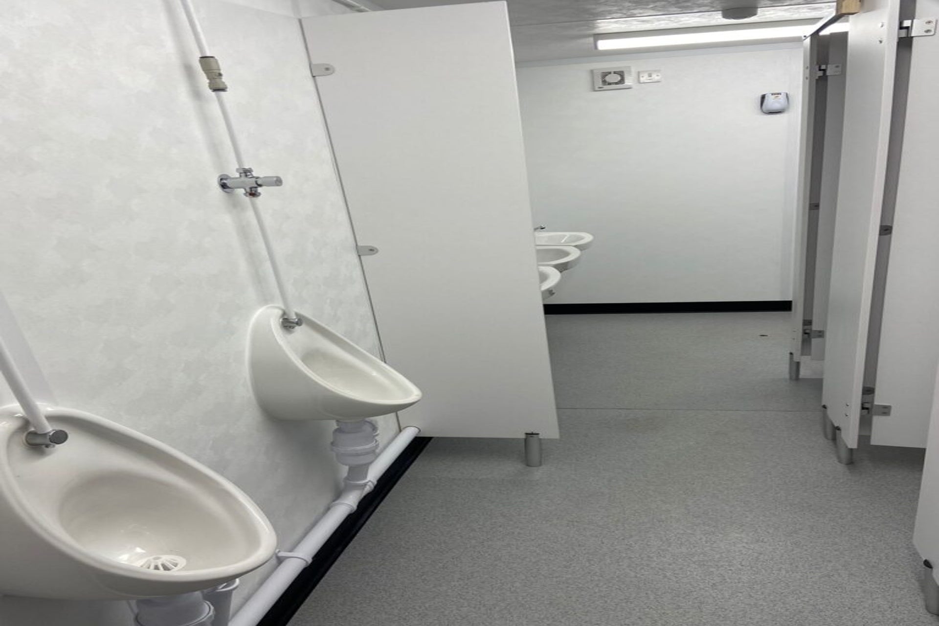3+1 Steel Toilet Cabin 16Ft x 9Ft
