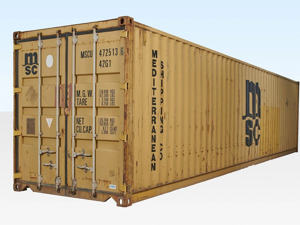 40Ft X 8Ft Used Shipping Container High Cube
