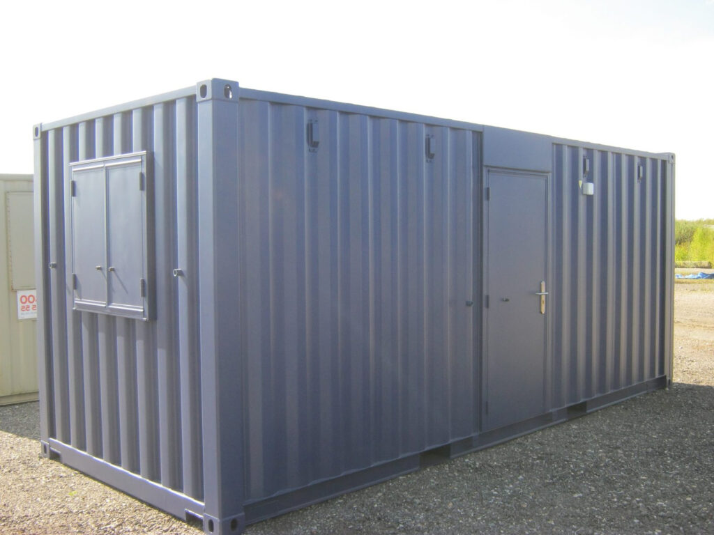 20Ft x 8Ft Steel Anti-Vandal Office Cabin