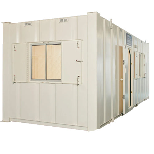 24Ft x 9Ft Steel Anti-Vandal Office Cabin