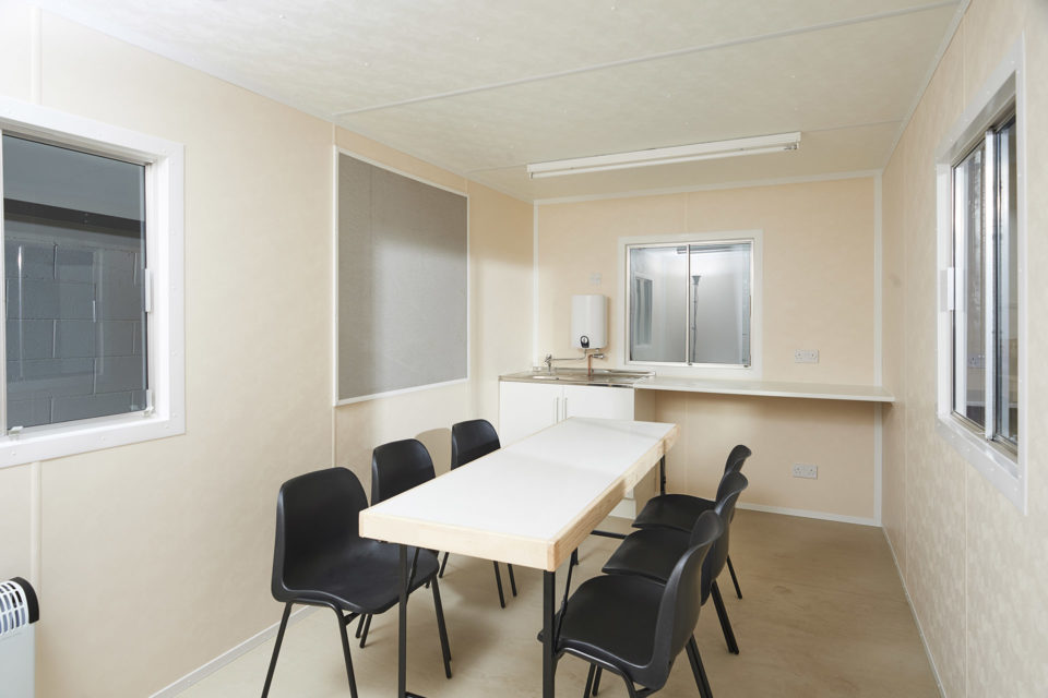 12Ft x 8Ft Steel Anti-Vandal Office Cabin