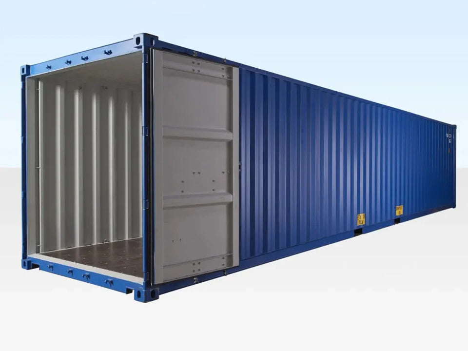 40Ft High Cube Shipping Container – One Trip (9Ft 6″ High)