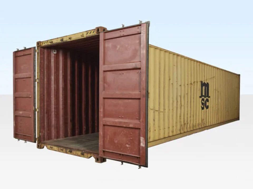 40Ft X 8Ft Used Shipping Container High Cube