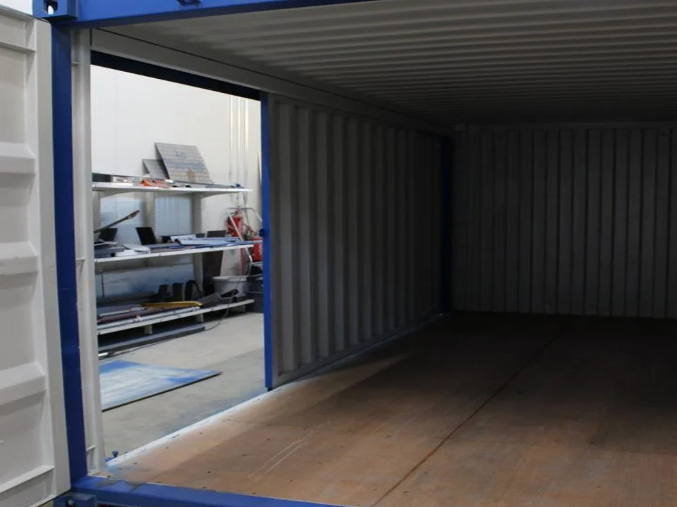 20ft Hi Cube Container (9′ 6″ high) suitable for IBC storage Sliding Door