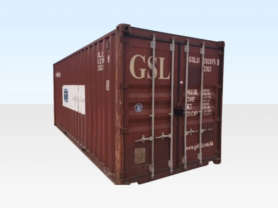 20ft x 8ft Used Cargo-worthy Dry Van