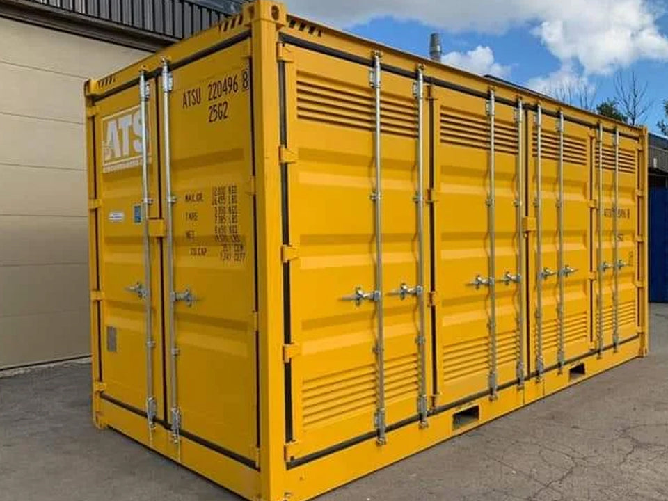 30ft x 8ft Shipping Container (One Trip) – Yellow