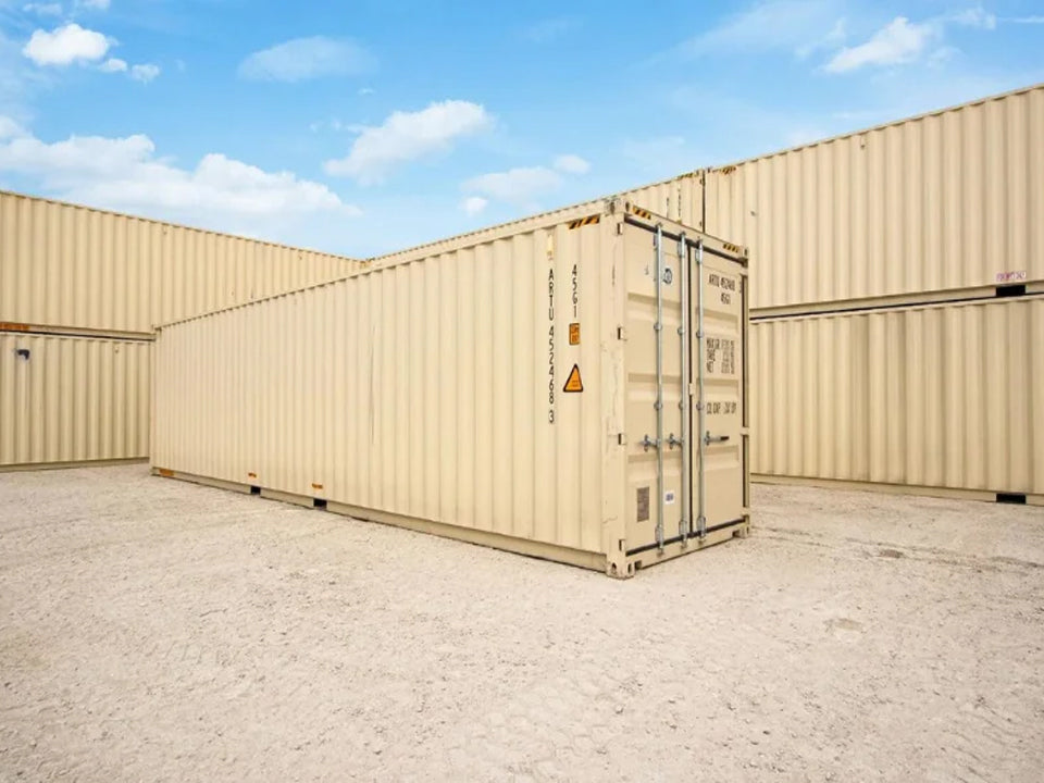 40′ High Cube New 1-Trip Double Door Steel Shipping Container